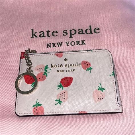 kate spade strawberry wallet